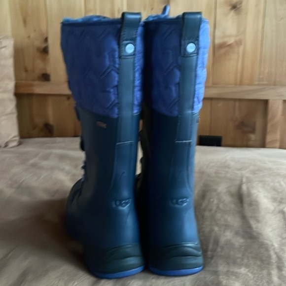 UGG waterproof boots Atlason shearling blue 8 - Picture 4 of 6